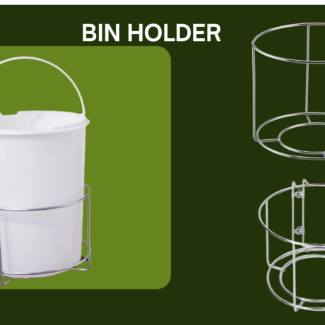 Wire Bin Holder