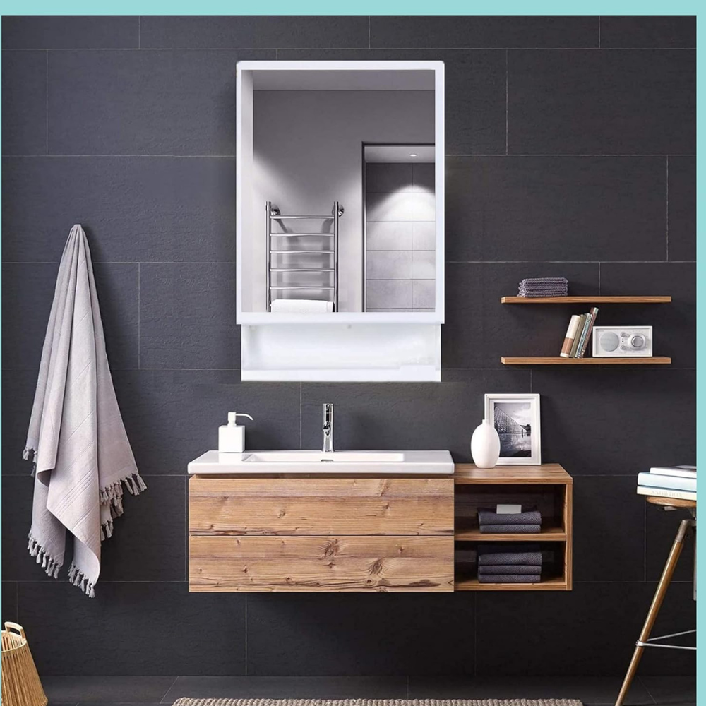 “Smart Space-Saving Mirror Cabinet – Perfect for Modern Bathrooms”