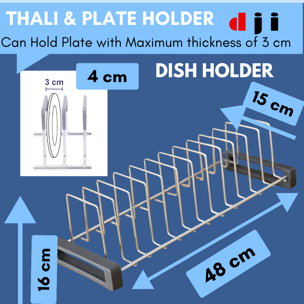 Dish Storage Rack for Modular Kitchen - Image 4