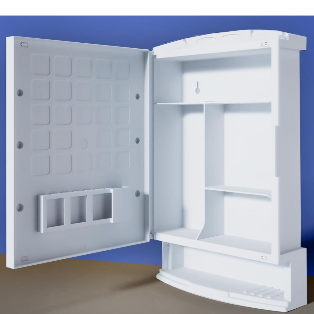 “Smart Space-Saving Mirror Cabinet – Perfect for Modern Bathrooms” - Image 8