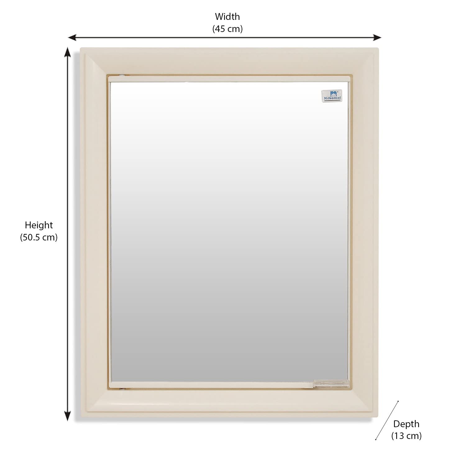 Bathroom Cabinet with Mirror - Image 2
