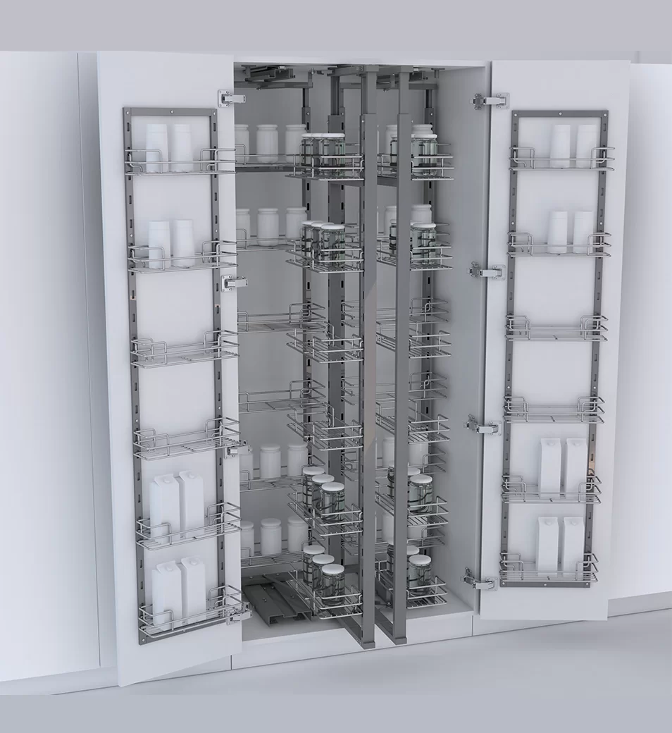 Stainless Steel Wire Kitchen Pantry