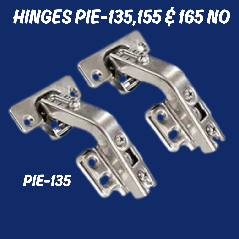Stainless Steel Hinges- 135,155 & 165 No - Image 4