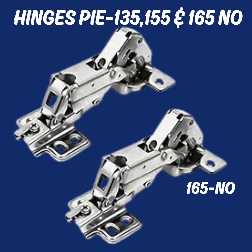Stainless Steel Hinges- 135,155 & 165 No - Image 2