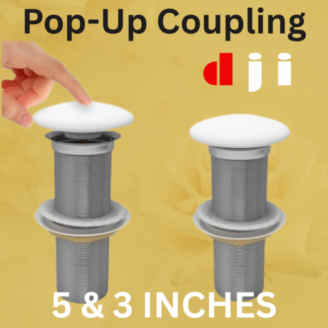 POP Up Waste Coupling- White